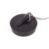 GOOTSTEENDOP 44 MM + RVS KETTING 30 CM