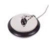 GOOTSTEENDOP 40 MM + RVS KETTING 30 CM