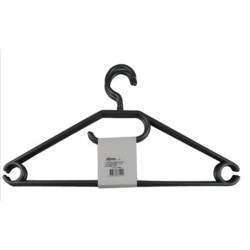 kledinghangers 3 dlg zwart