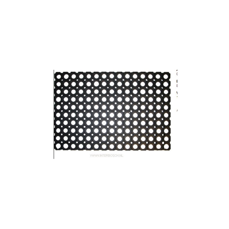 deurmat rubberring 40x60cm deurmat rubberring 40x60cm