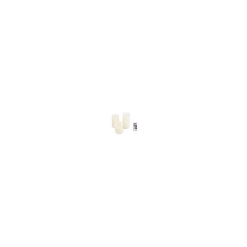 KAARSEN LED 3DLG + AFSTANDSBEDIENING /