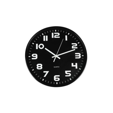 horloge murale noir 30 cm