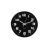 horloge murale noir 30 cm