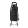 BOODSCHAPPENTROLLEY ZWART 92 X 32 X 21 CM
