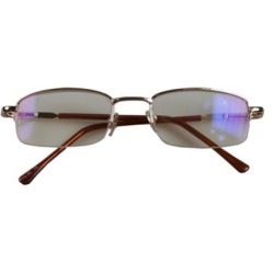 leesbril goud-tint-veerpoot 4.00