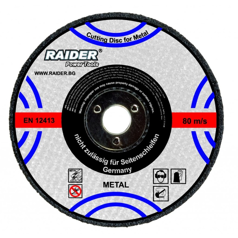 disque de meuleuse metal 125x3.2x22.2mm disque de meuleuse metal 125x3.2x22.2mm