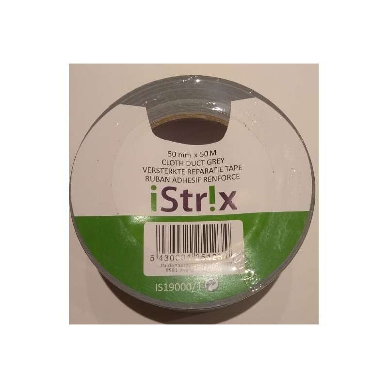 VERSTERKTE REPARATIETAPE 50mmx50m GRIJS VERSTERKTE REPARATIETAPE 50mmx50m GRIJS