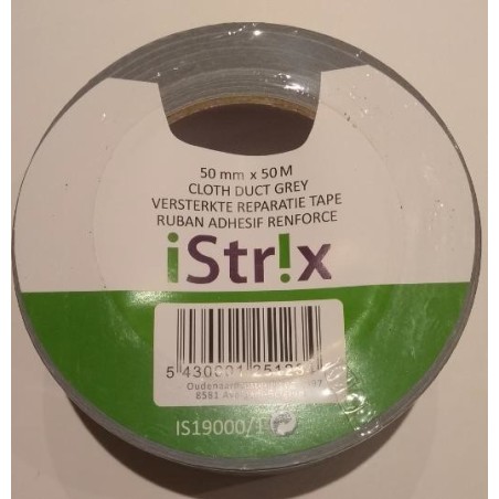 VERSTERKTE REPARATIETAPE 50mmx50m GRIJS
