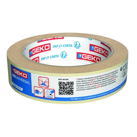 GEKO MASK TAPE  MM 19 X 50 M WHITE