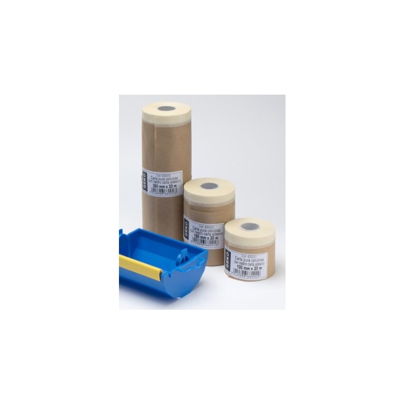 GEKO PAPER REEL WITH MASKING TAPE MM300 X 20M GEKO PAPER REEL WITH MASKING TAPE MM300 X 20M