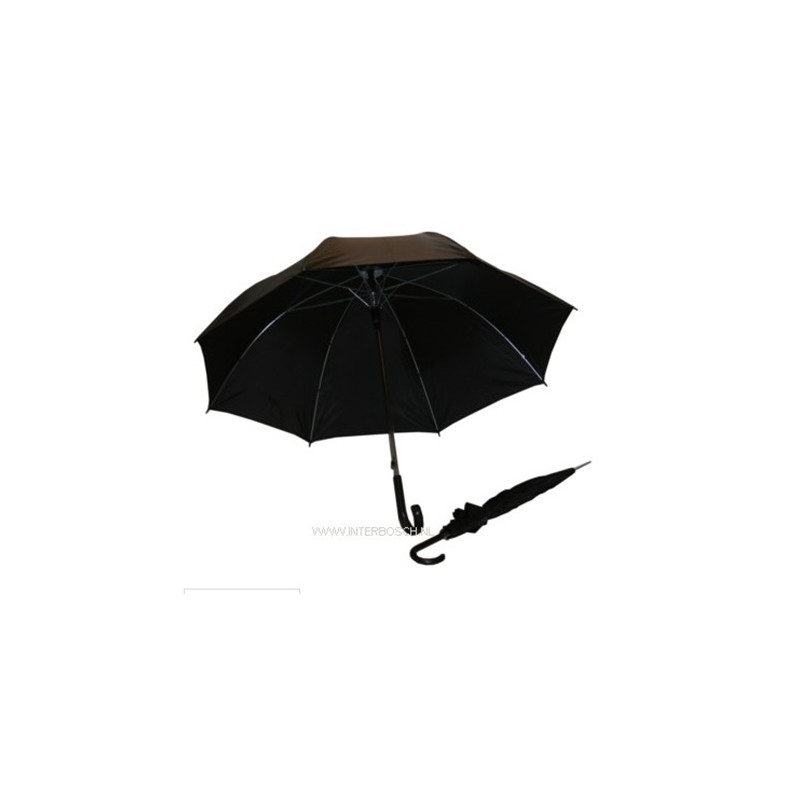 parapluie noir dia 125 8 bandes