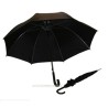 parapluie noir dia 125 8 bandes
