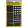 antikras rubber 56 delig zwart