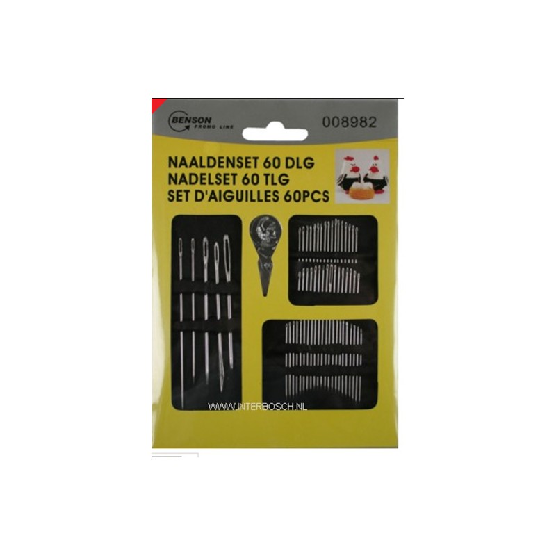 set d'aiguilles 60 pcs