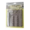patin feutre anti-rayures 80 pcs gris