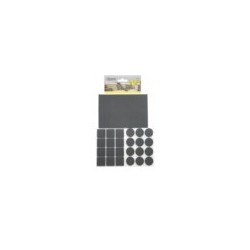 antikras schuimvinyl eva 25 dlg assorti/ zwart
