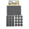 antikras schuimvinyl eva 25 dlg assorti/ zwart
