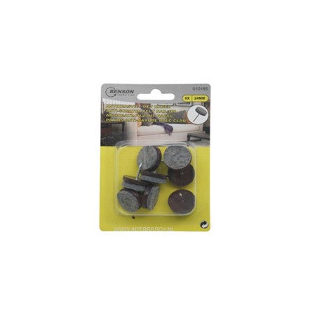 antikrasvilt met nagel 8 dlg 24mm