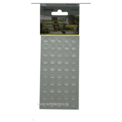 stootdoppen 50 dlg transp dia 10 x 3 mm