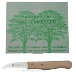 schilmesje krom hout - solingen / display