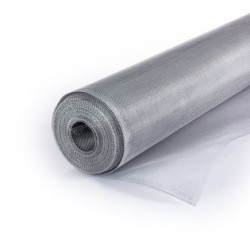 Muggegaas aluminium 120cm x 30 mt