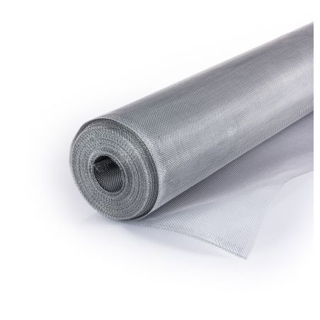 Muggegaas aluminium 120cm x 30 mt