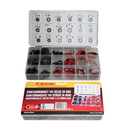 ensemble joints sanitaire 141 pcs boîte