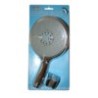 douchekop chroom jumbo 15cm + houder