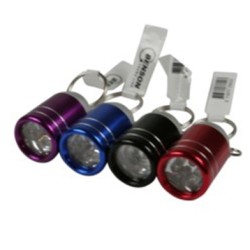 sleutelhanger zaklamp mini 6 x LED