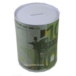 spaarpot euro 12 x 16 cm