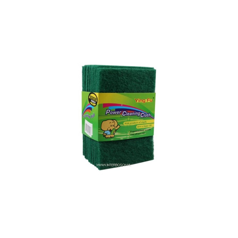 tampons à récurer 10 pcs carrés