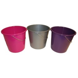 seau 10L couleurs variées