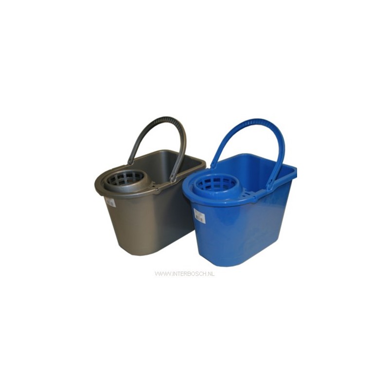 seau 15 L + essoreur / couleurs variées