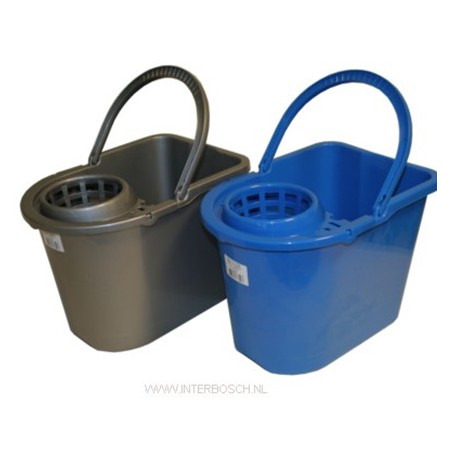 seau 15 L + essoreur / couleurs variées