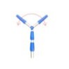 TELESCOOPSTEEL 2 TRAPS ALU + KNIE 180-450 CM