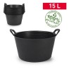 Tuin - Flexitub 15L - zwart