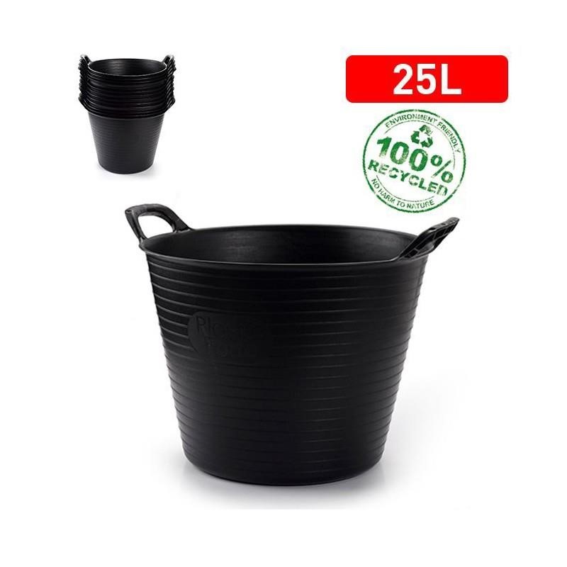 Tuin - Flexitub 25L - zwart Tuin - Flexitub 25L - zwart