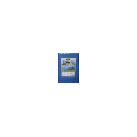 dekzeil 4x6m blauw
