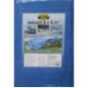 dekzeil 4x6m blauw