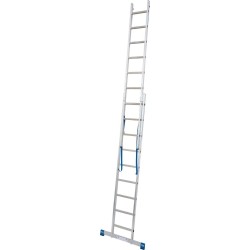 ladder alu  2x9 sporten/treden