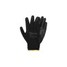 Gants de travail PU paume noir taille 10