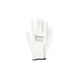 Werkhandschoenen PU palm wit maat 9