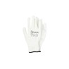 Werkhandschoenen PU palm wit maat 9