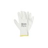 Gants de travail PU paume blanc taille 10