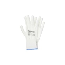 Werkhandschoenen PU palm wit maat 11