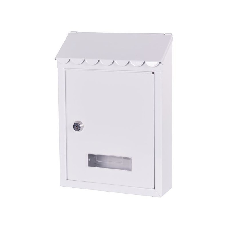 Boîte postal avec couvercle blanc popular