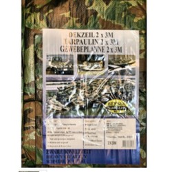 bâche 2 x 3 mtr army lourd