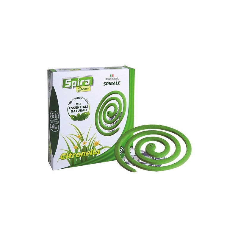 Citronella spirale base huile sans danger 10 pcs Citronella spirale base huile sans danger 10 pcs