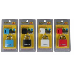 cadenas alu 30 mm B/C/couleures variées