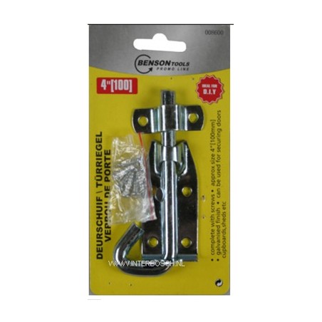 deurschuif 4" (100mm)